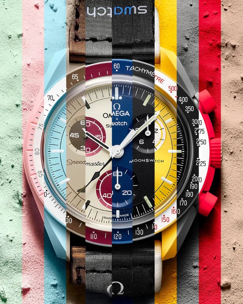 Omega & Swatch Collaborate On MoonSwatch Collection