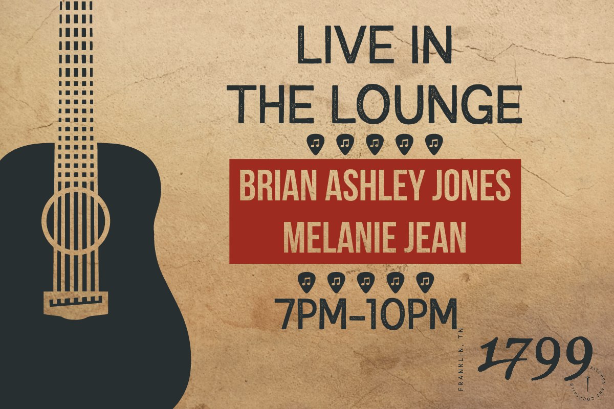 Live in the Lounge feat. Brain Ashley Jones with Melanie Jean The