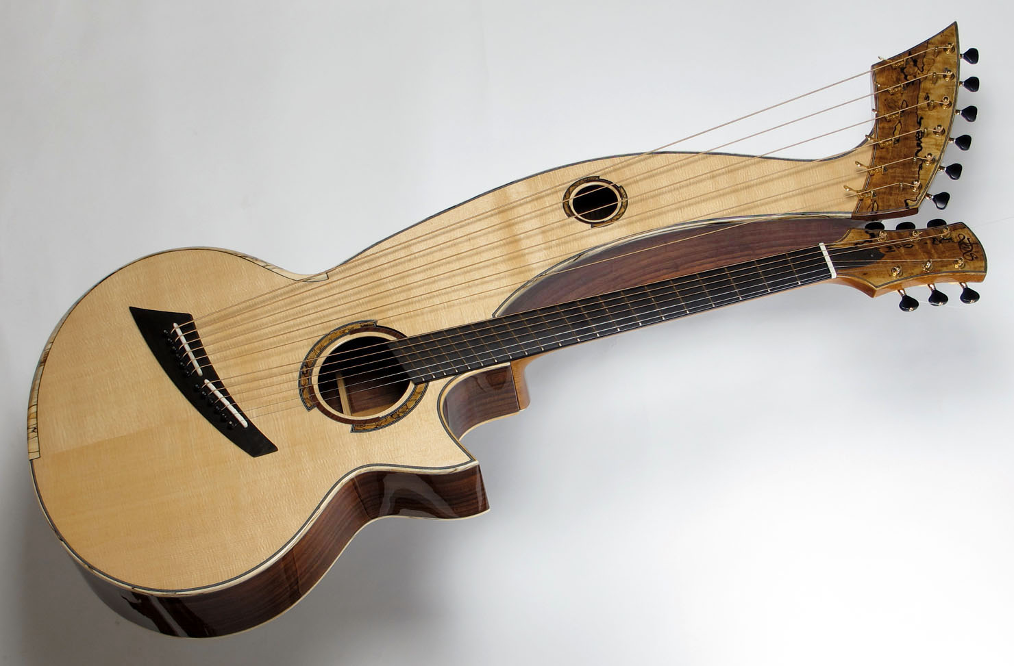 2013 Custom Don Sharp Harp Guitar at Harp Guitar Music
