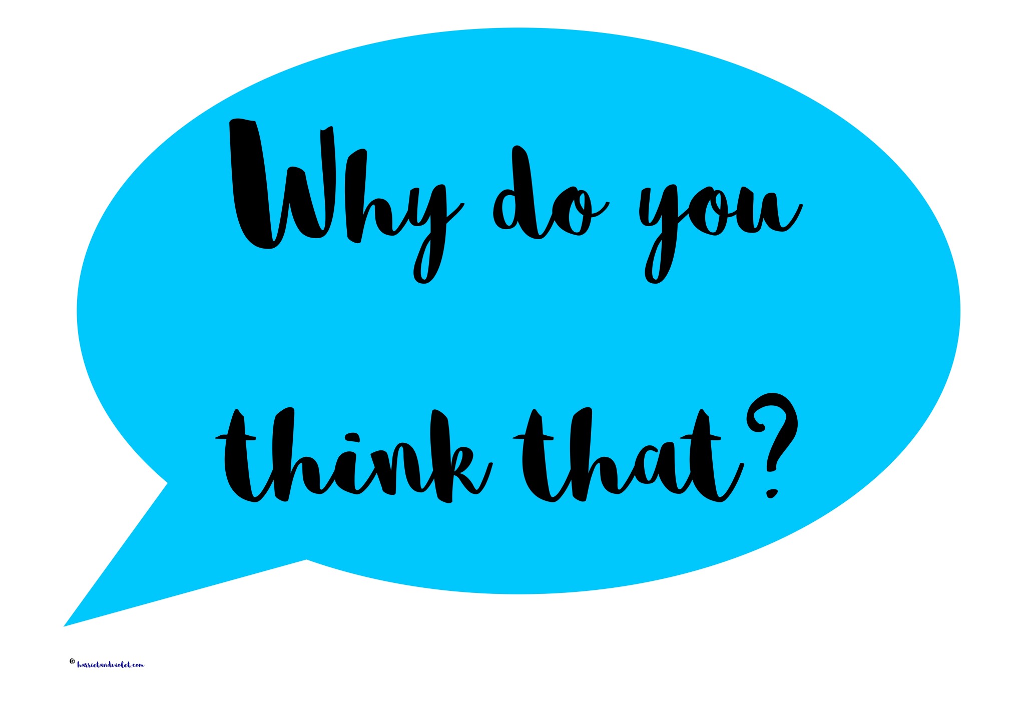 Open Ended Questions Free Teaching Resources Harriet + Violet