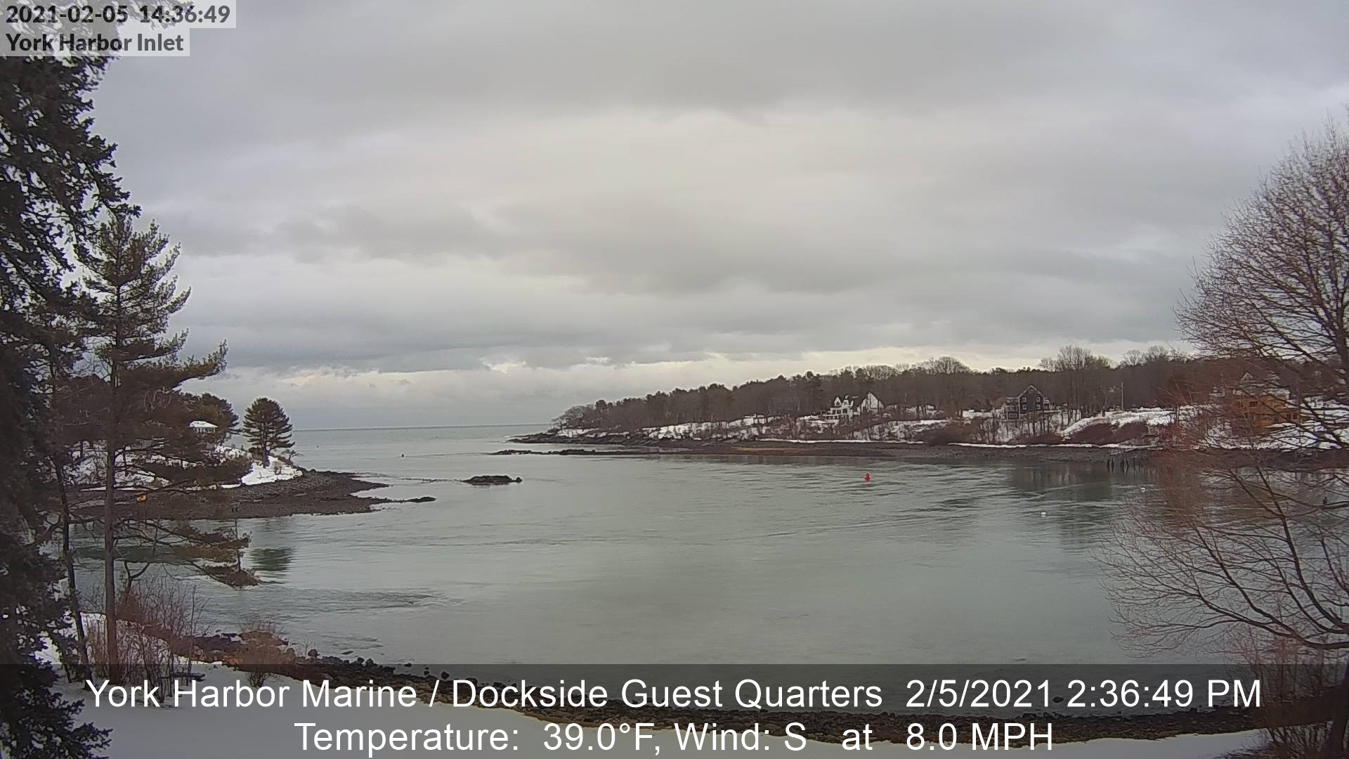 Live cam at Dockside Guest Quarters