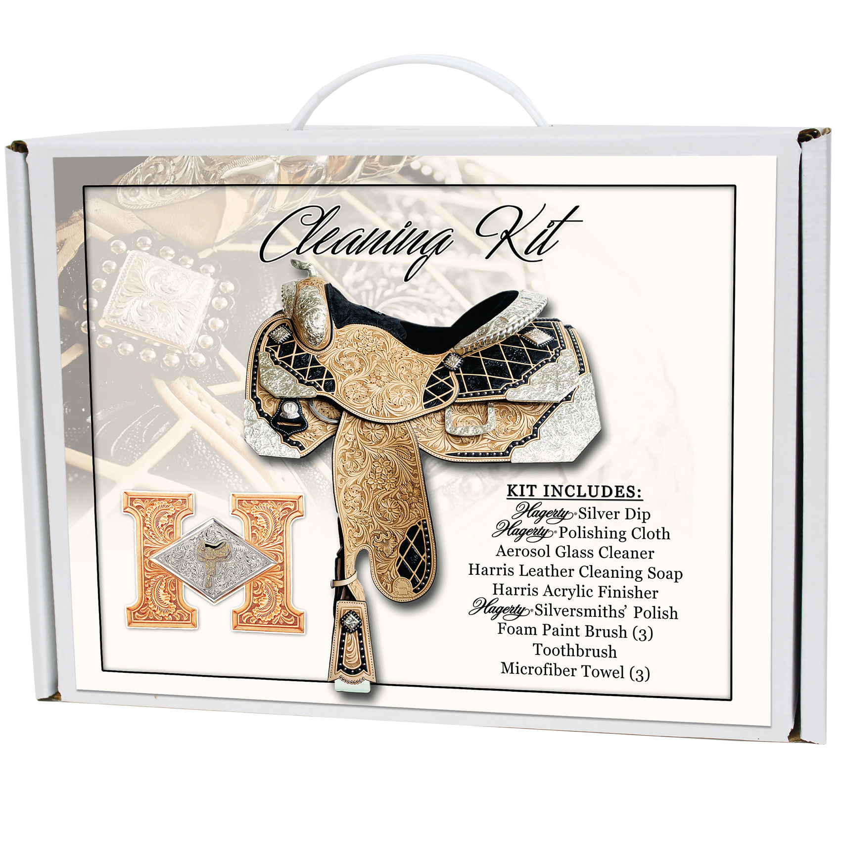 Harris Complete Saddle Cleaning Kit Harris Leather & Silverworks