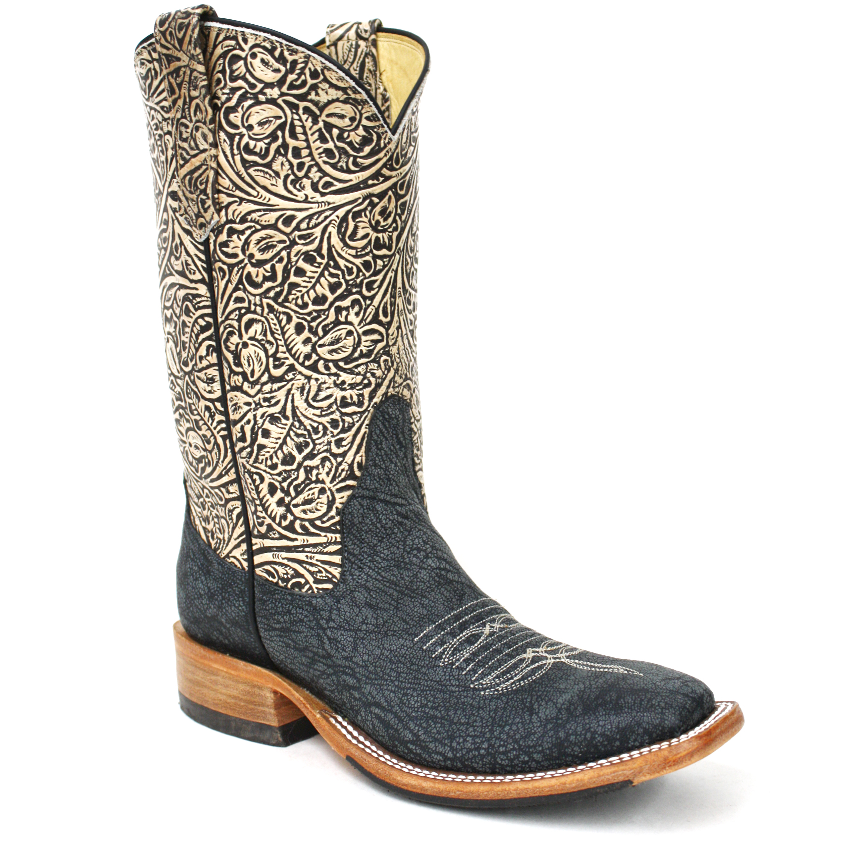 Gun Powder Poseidon Boots Harris Leather & Silverworks Legendary