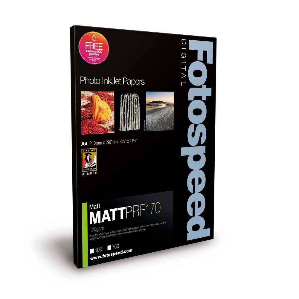 Fotospeed Matt Proofing 170 Photo Paper 170 GSM 100 Sheets A2/A3/A3+/A4