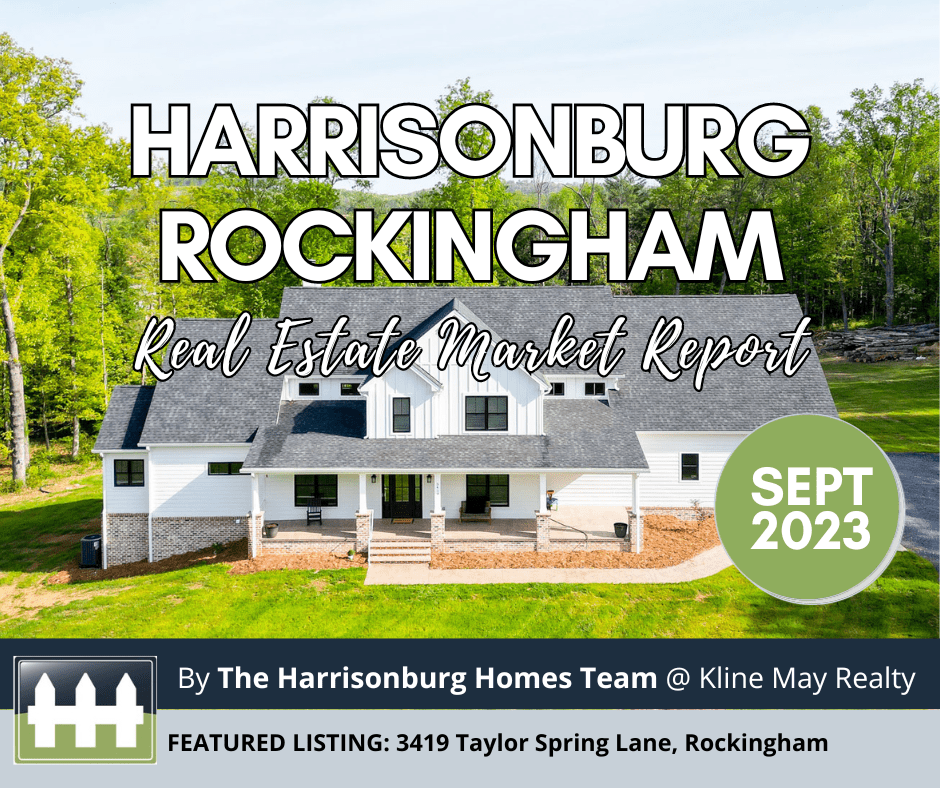 September 2023 Real Estate Market Report for HarrisonburgRockingham