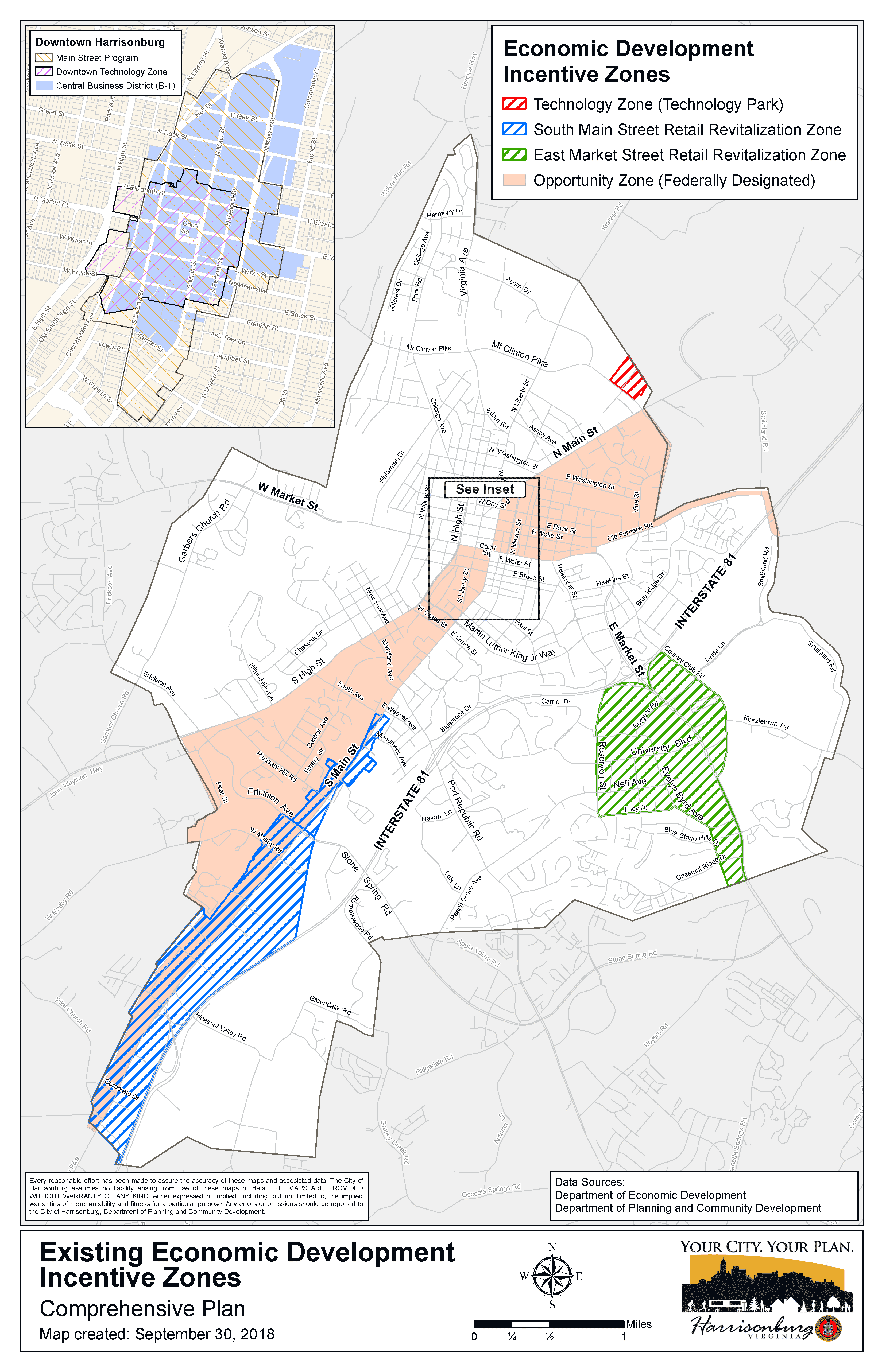 Economic Revitalization Zone Harrisonburg Economic Development
