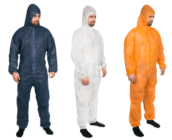 COMBAT Disposable Coveralls Harrison Packaging