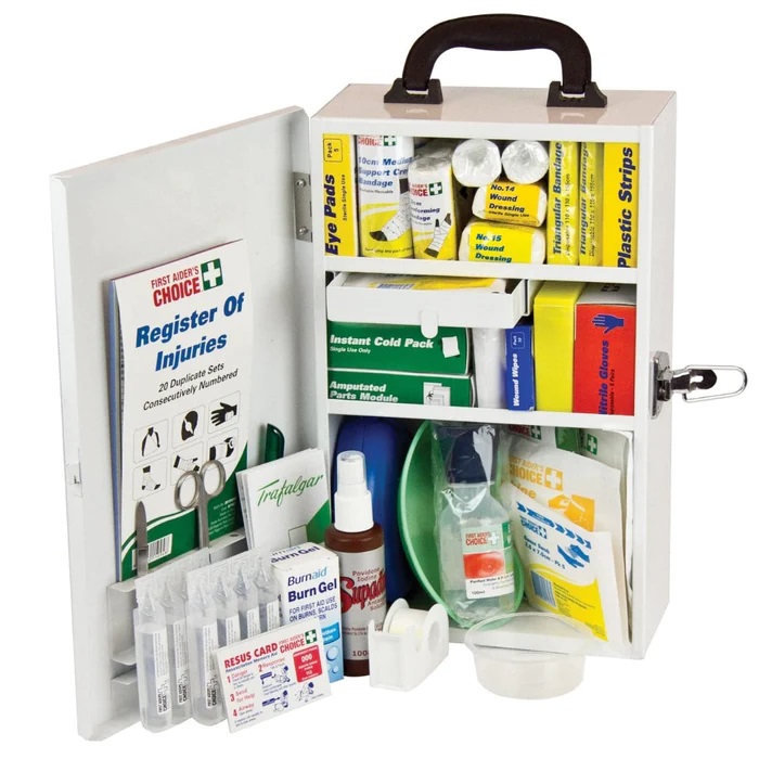 National Workplace Wall Mount First Aid Kit Harrison Packaging