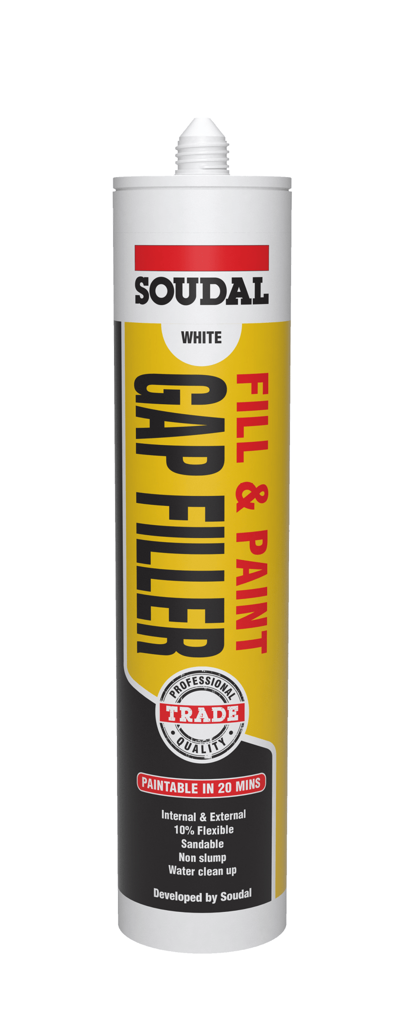 SOUDAL® Fill & Paint Gap Filler Harrison Packaging