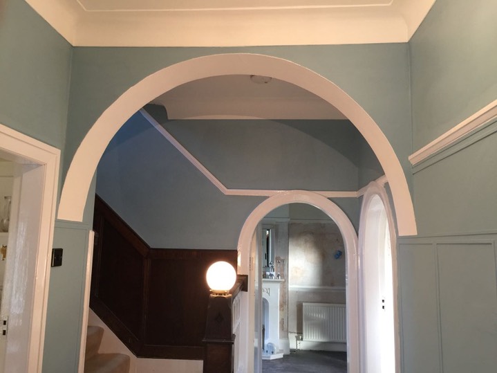 Art Deco trim work Harrison Fine Woodwork Lee Harrison