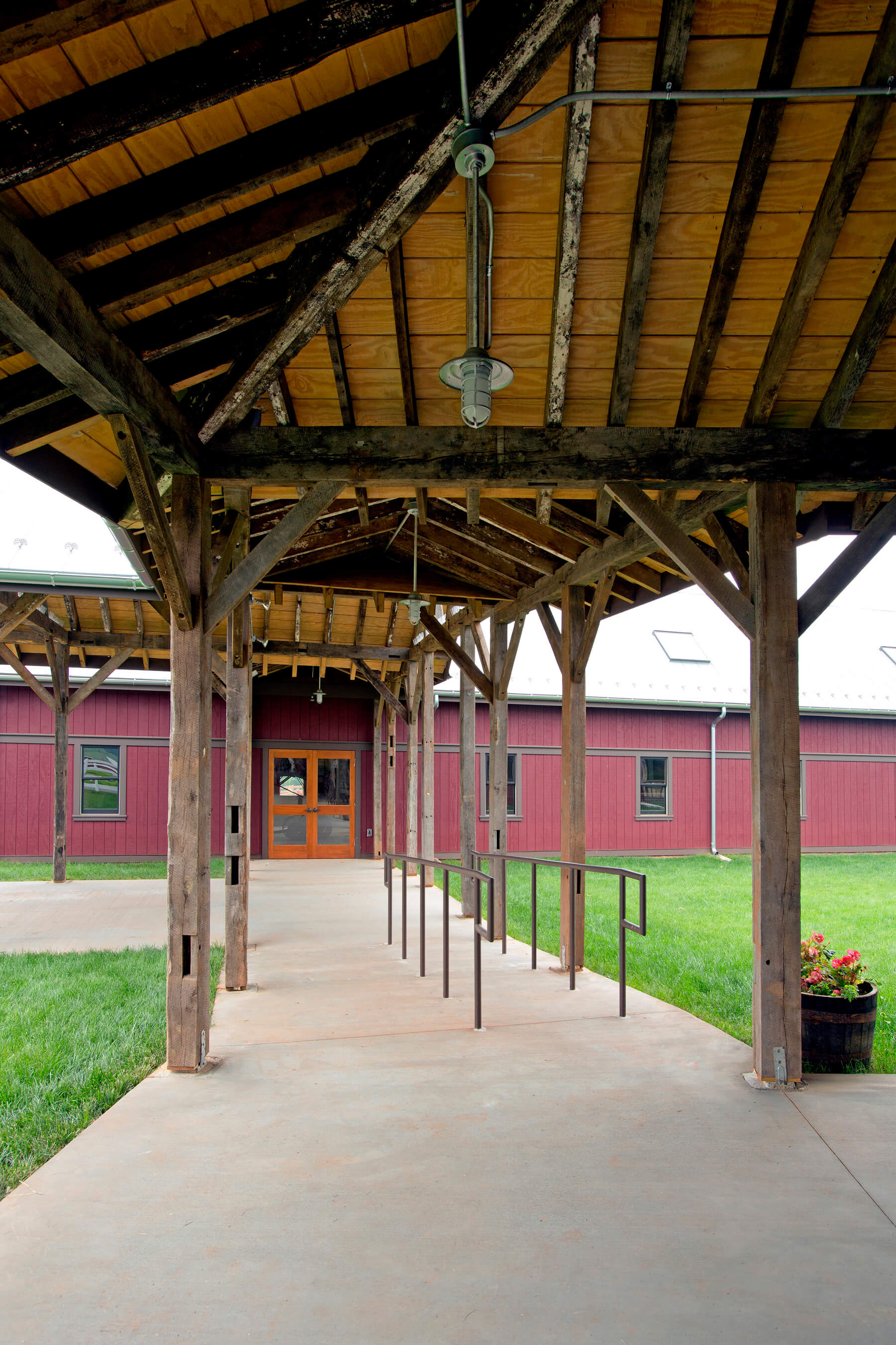 A Labor of Love Adaptive Reuse of Old Barns at Temple Hall Farm Park
