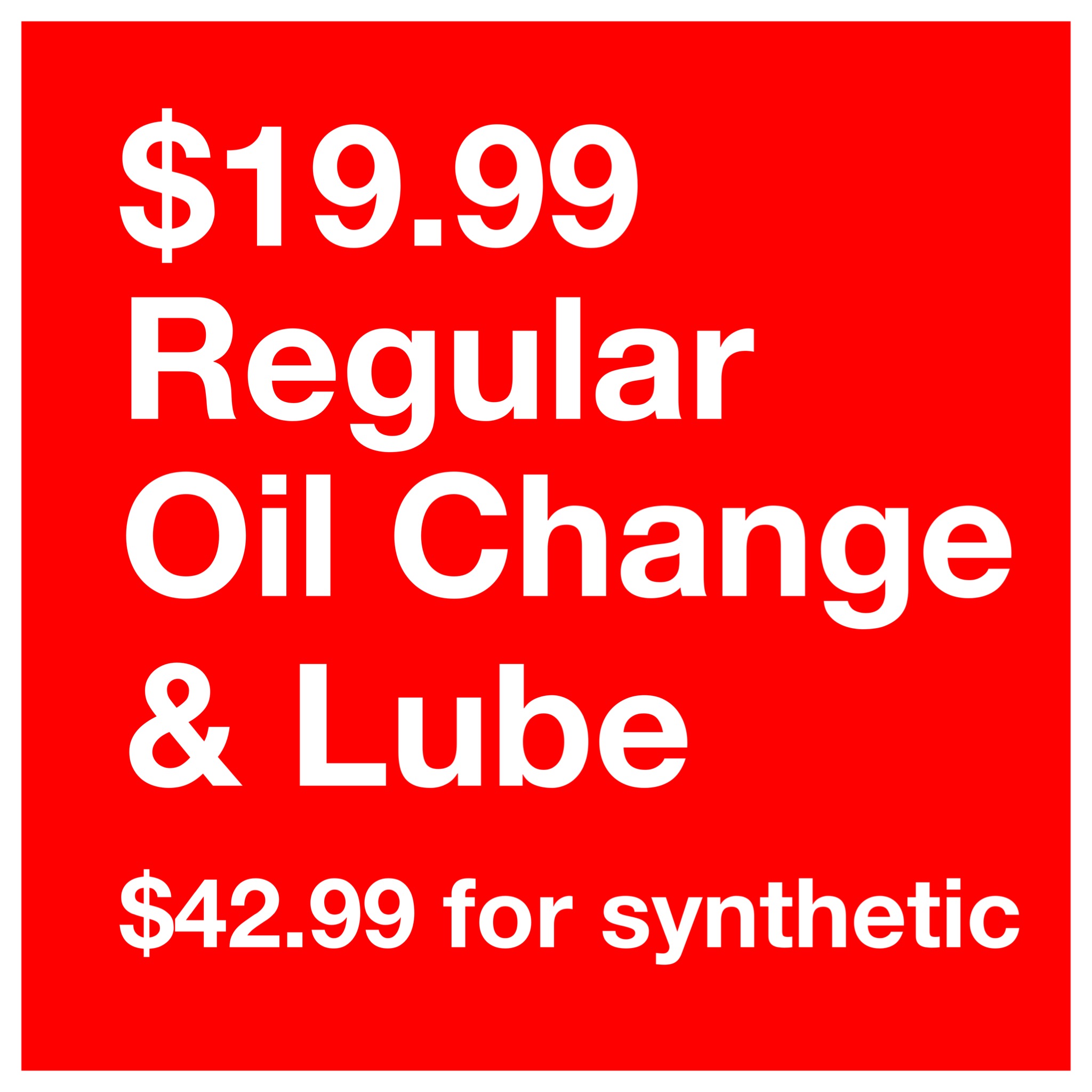 Current Promotions Harry's Auto Express INC.