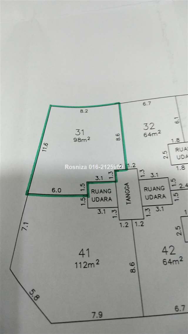 [For Sale] Shop Office 2nd Floor Taman Sri Sentosa Jaya