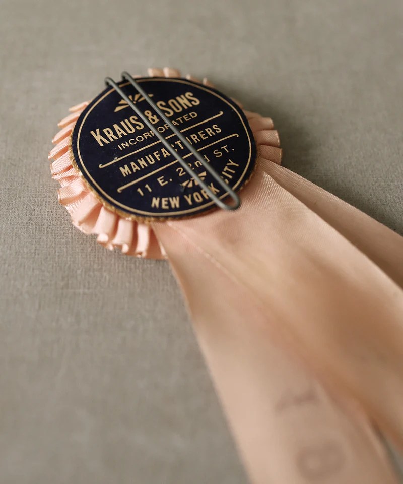 1947 Pink Horse Show Ribbon Hart Equestrian