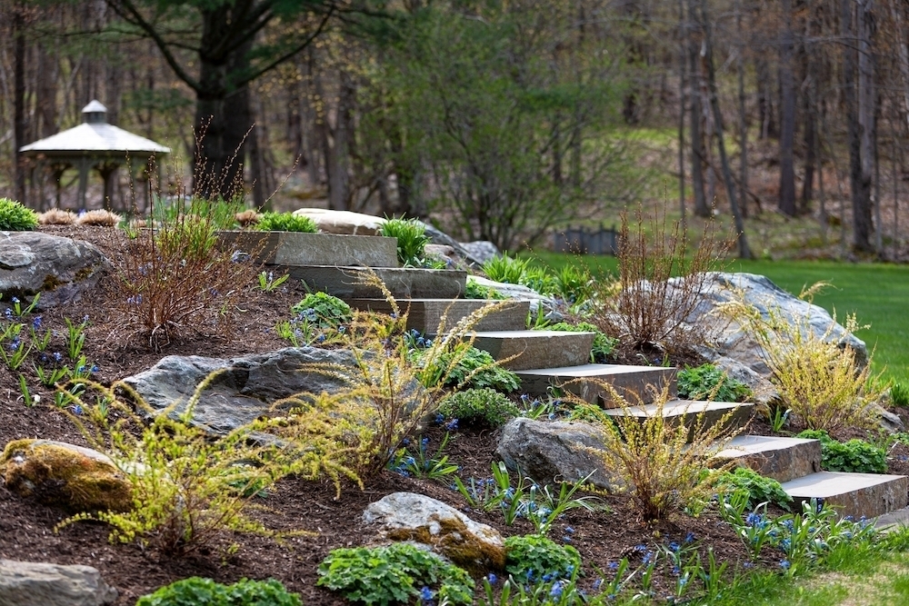 Spring Garden Rebekah Lamphere Hartland Designs Inc Landscape Design