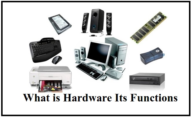 What is the hardware in a computer | HARTRON EXAM