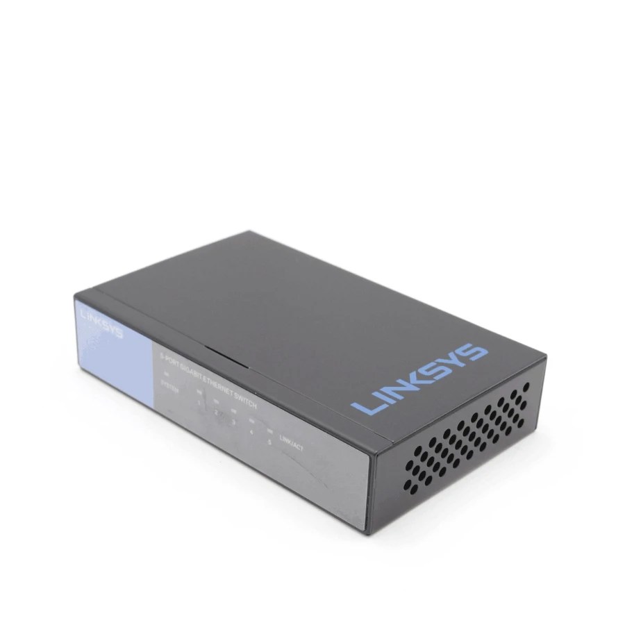 Switch LINKSYS SE3005 / 5 Puertos / No Administrable / Metálico / Plug
