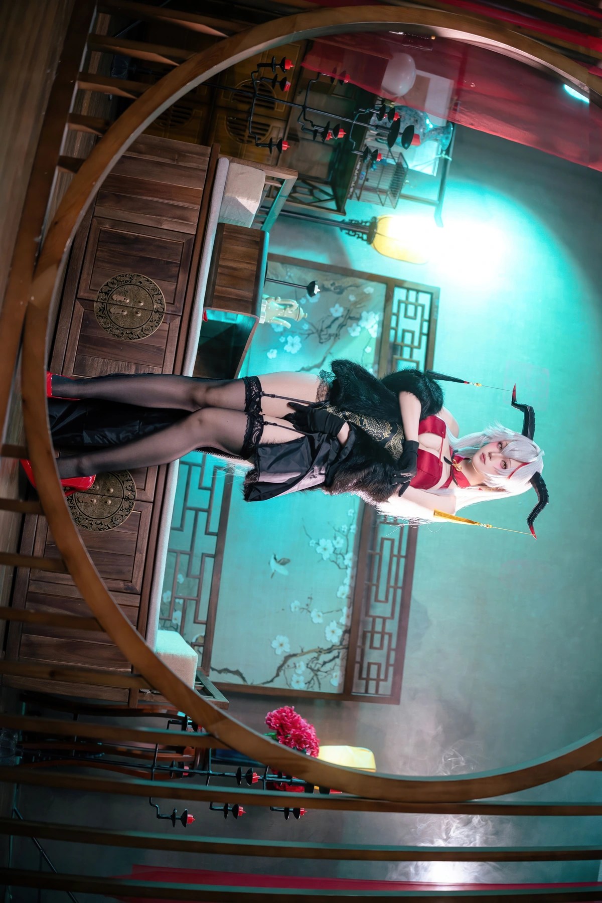 Cosplay屿鱼碧蓝航线埃吉尔旗袍