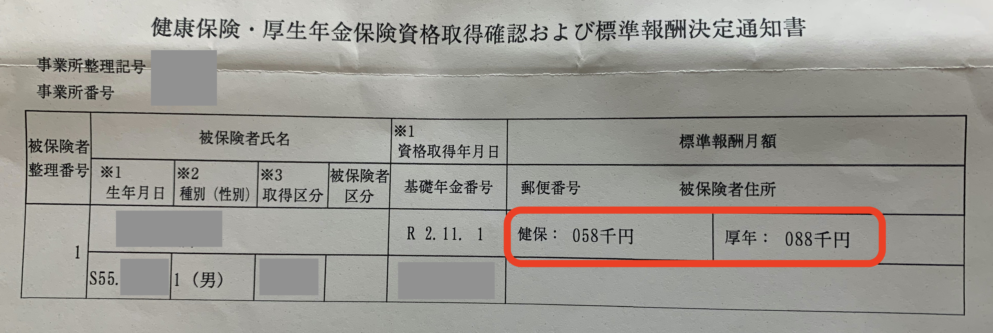 88000円 社会保険料 いくら