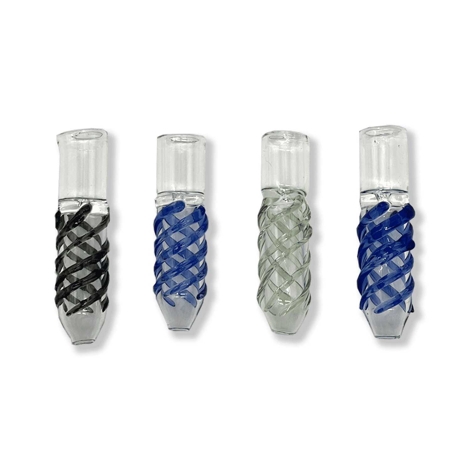 Straight Glass One Hitter 2 10ct Harvard Distributing