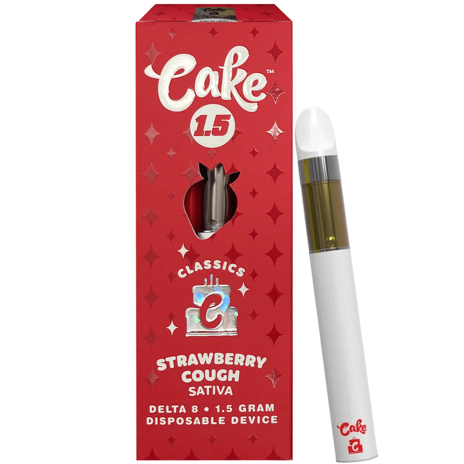 Cake Classic Delta 8 Disposables