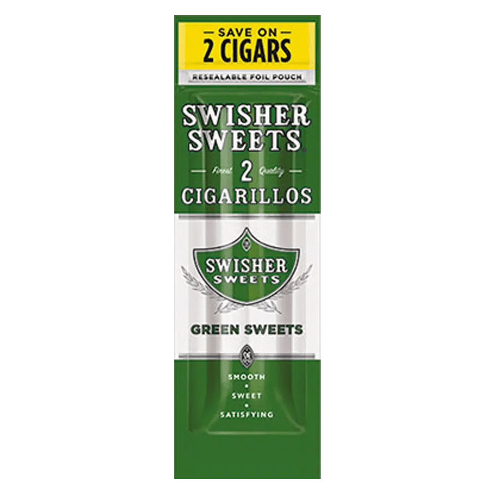 Swisher Sweet Green Sweet (Save on 2) 30/2 Harvard Distributing