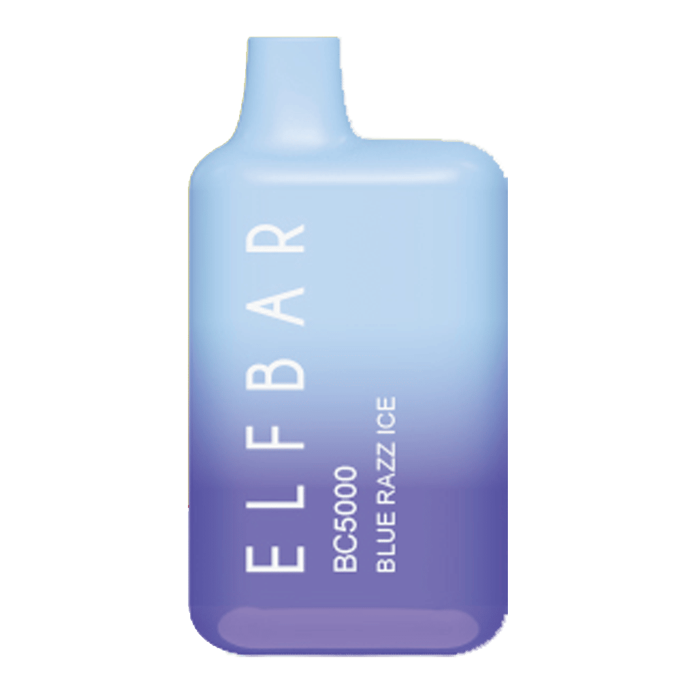 Elf Bar Disposable Blue Razz Ice 5000 Puff 10ct Display Harvard