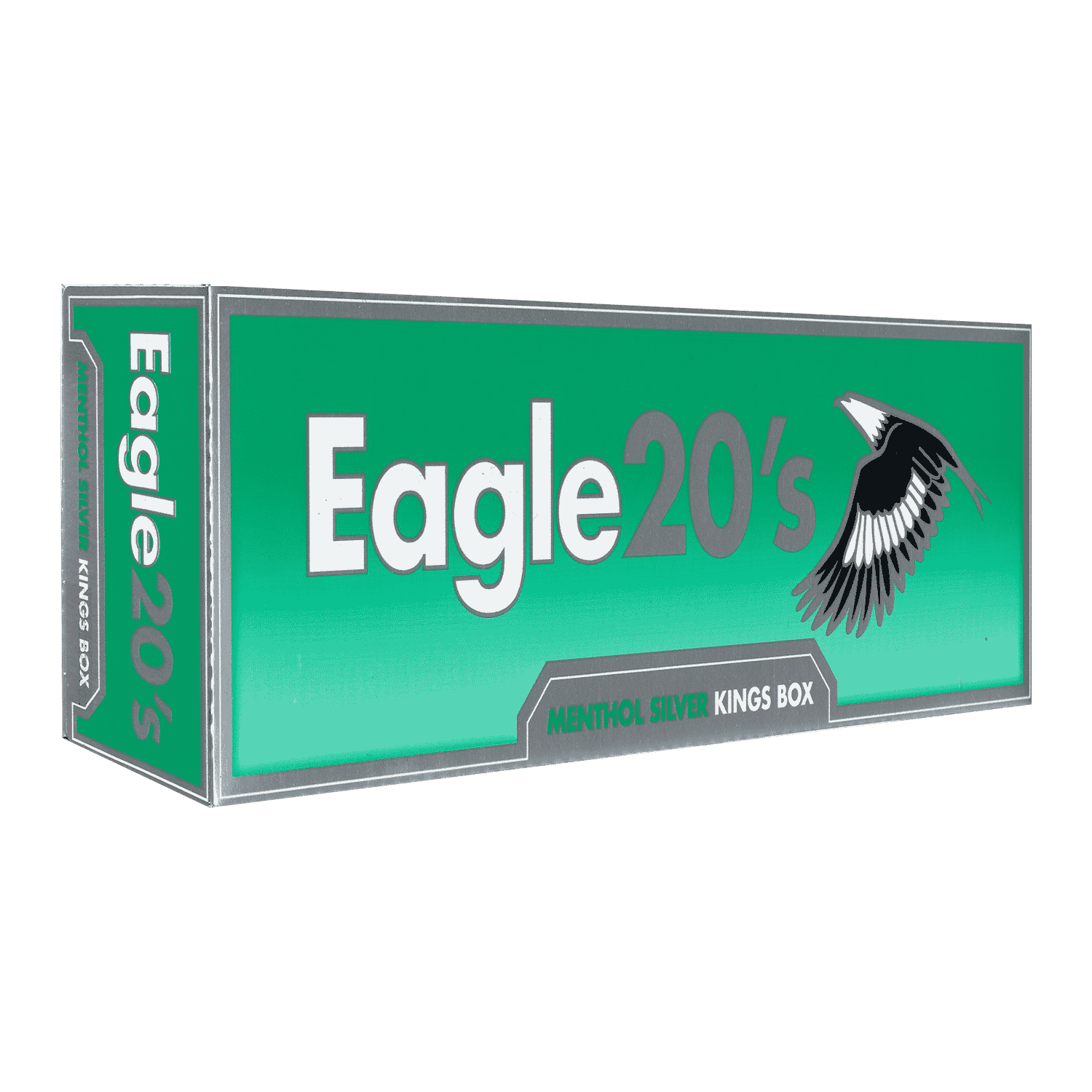 Eagle 20s Menthol Silver BX KS Harvard Distributing