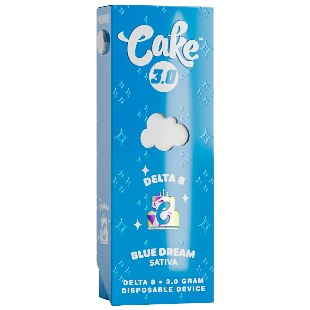 Cake Delta 8 Blue Dream Sativa Disposable 3ml 5ct