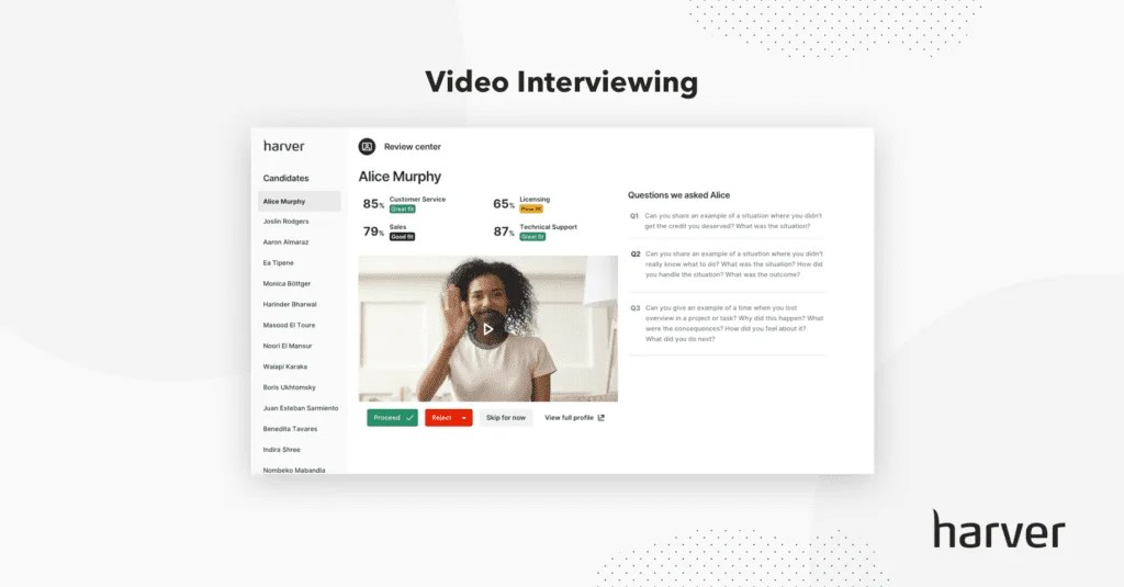 Digital Interviews in Volume Hiring Getting Started Guide Harver