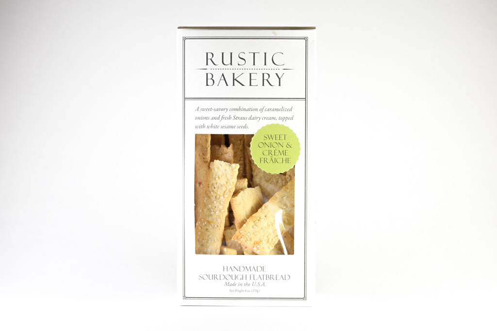 Rustic Bakery Handmade Sourdough Flatbread Sweet Onion and Creme