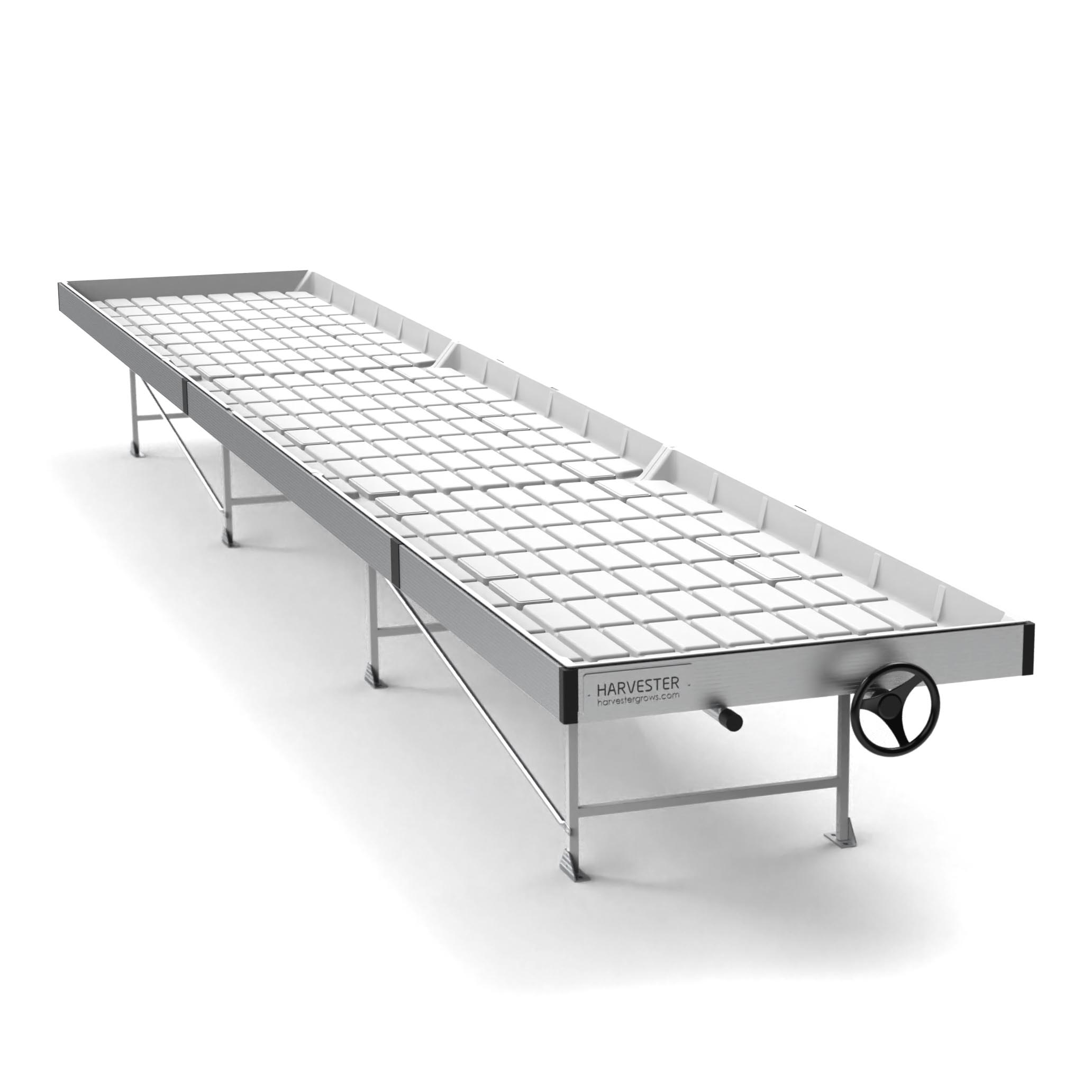 Rolling Bench Harvester Maximize Yields