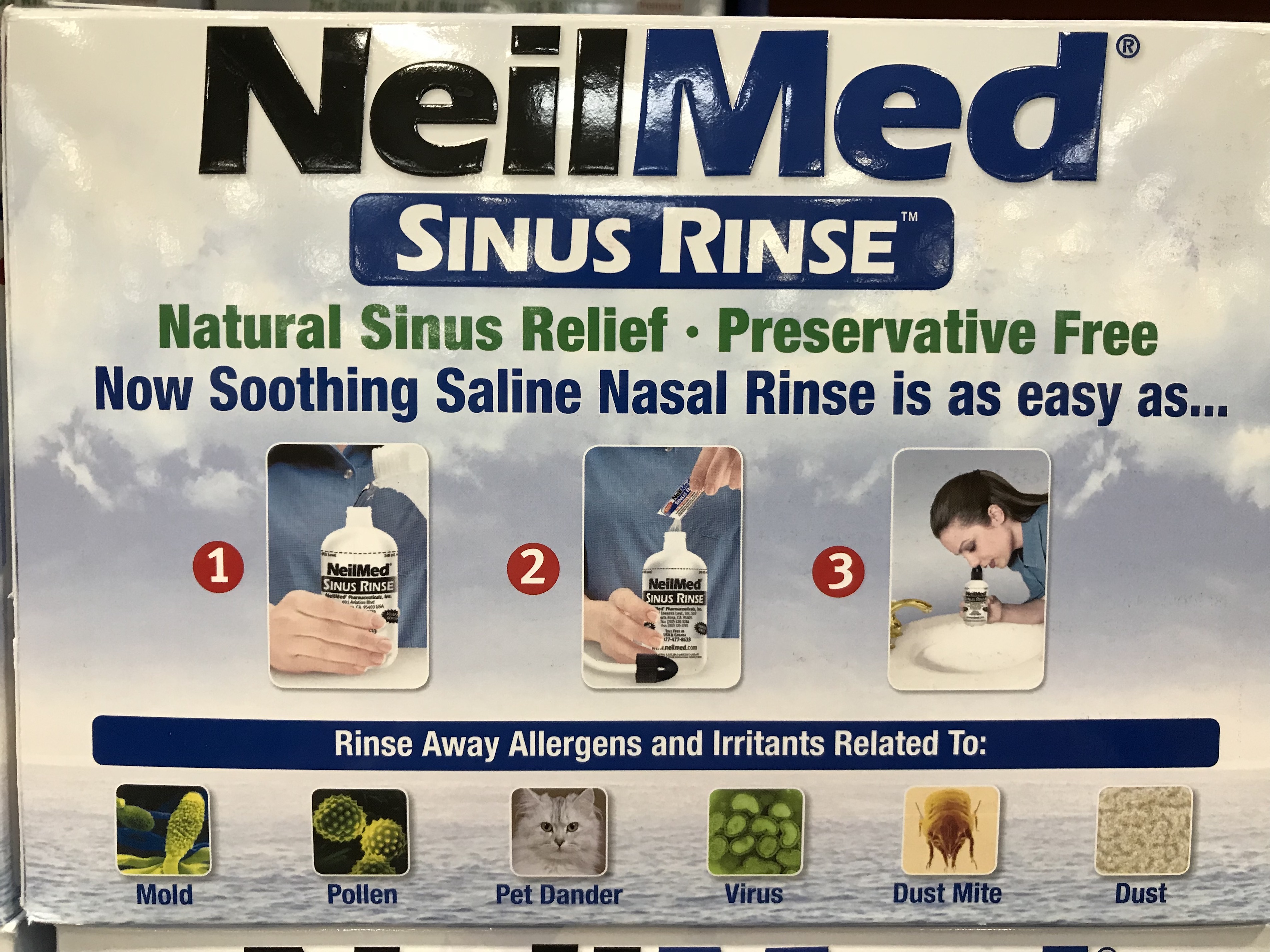 NeilMed Sinus Rinse Harvey Costco