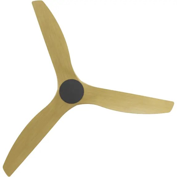 CloudFan 72" Smart DC Ceiling Fan Black & Bamboo Harvey Norman Lighting