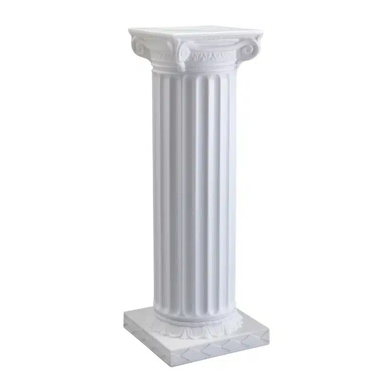 COLUMN, 40" WHITE Harvey's RentAll