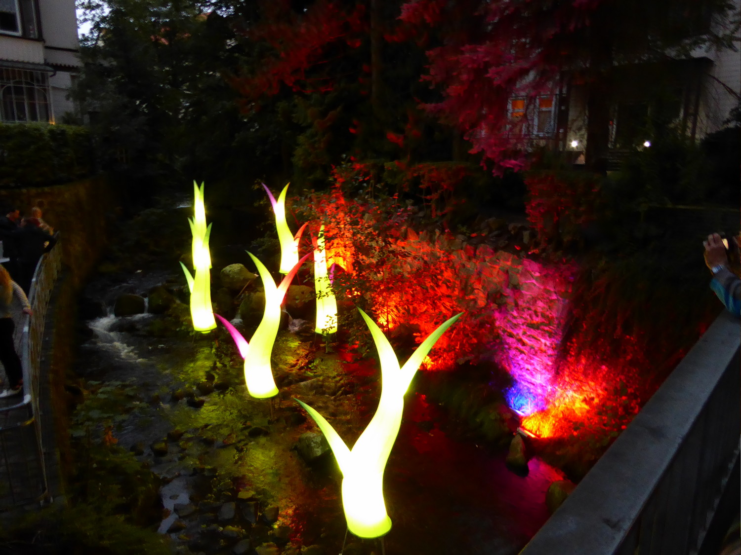 Lichterfest Bad Harzburg Walnuss Hütte + FeWo Glück Auf