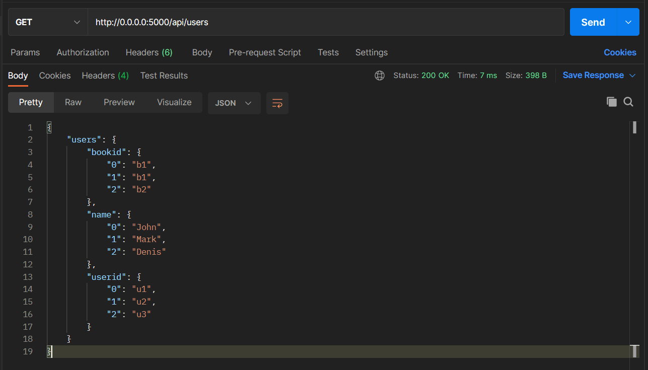 Building a simple API with Python and Flask