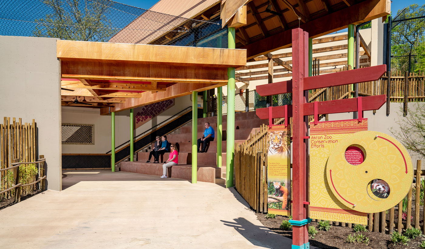 Animal Enclosure Design for the Akron Zoo Hasenstab Architects