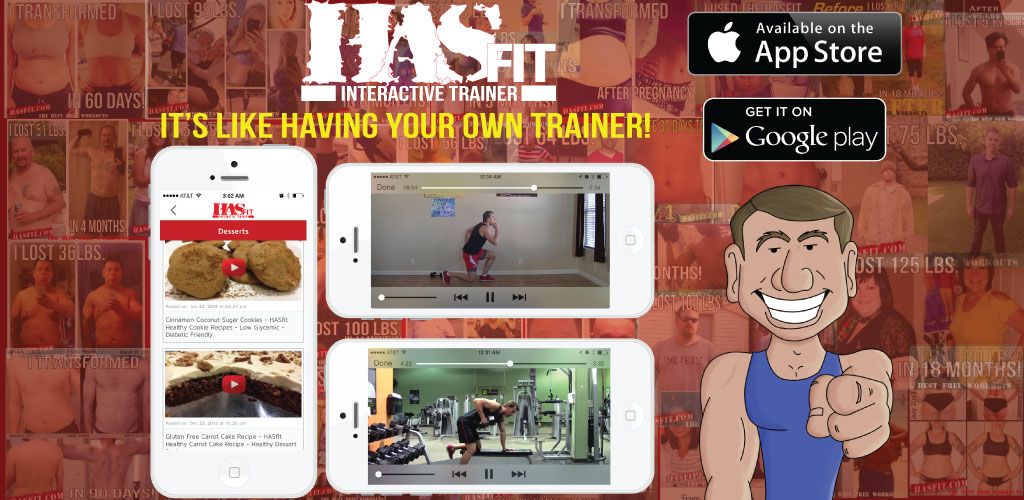IT'S FINALLY HERE! Download the new HASfit app for.
