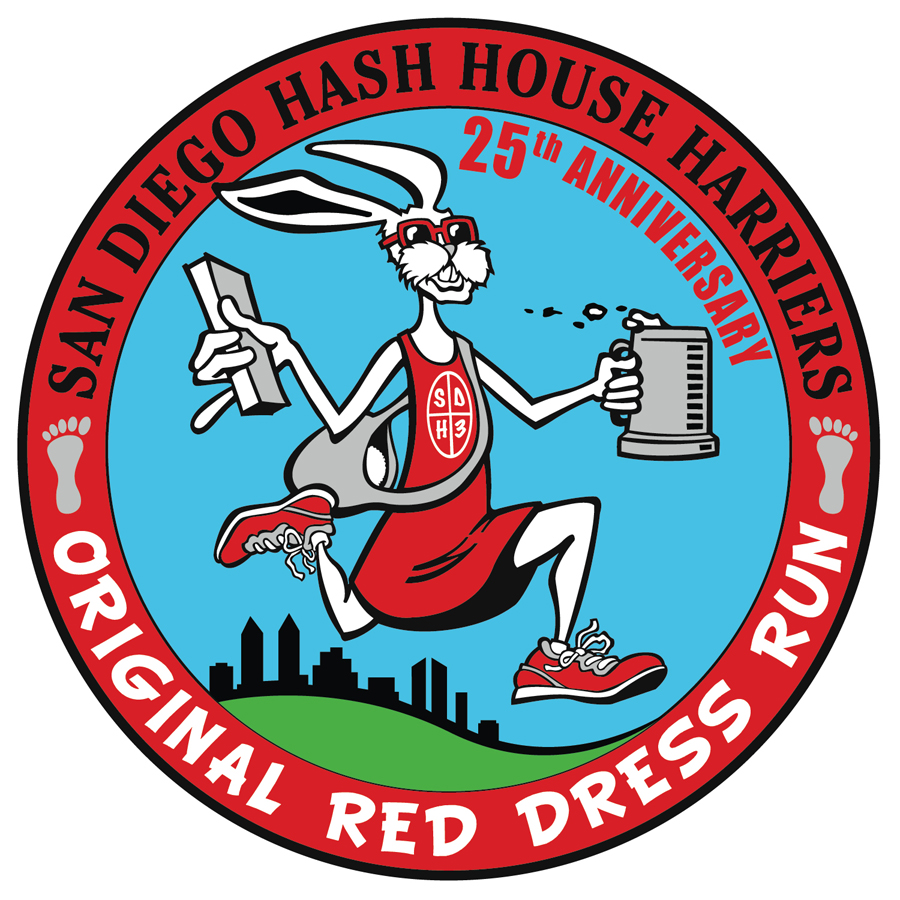 red dress run hash house harriers Kira Sanderson