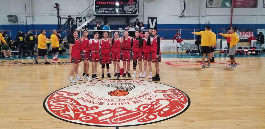 Hesquiaht women’s squad registers three victories at All Native Basketball Tournament Ha