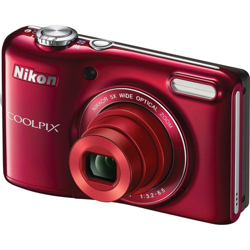 Nikon COOLPIX L28 Digital Camera (Red)-1554 - Hashmi Photos