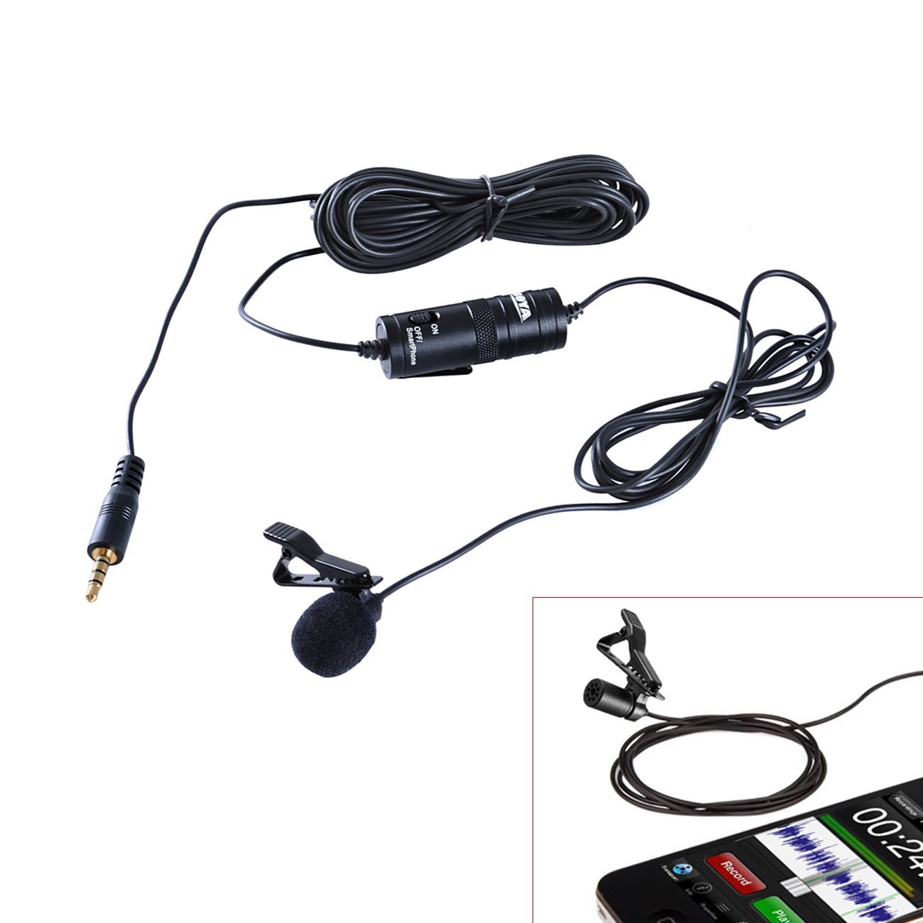 Lavalier Microphone Boya BY M1 in Pakistan Hashmi Photos
