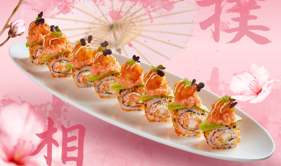 Celebrate Sakura with Sumo Sushi & Bento hashtag dubai