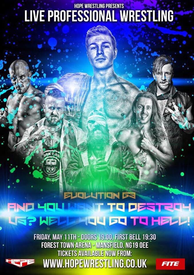 Results HOPE (HOPEWrestling) “Evolution 63 And You Want To Destroy
