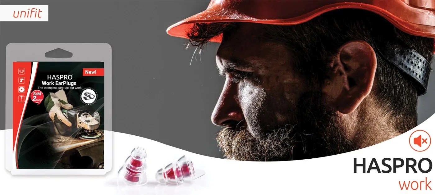 HASPRO WORK UNIVERSAL Producent ochronników słuchu Haspro