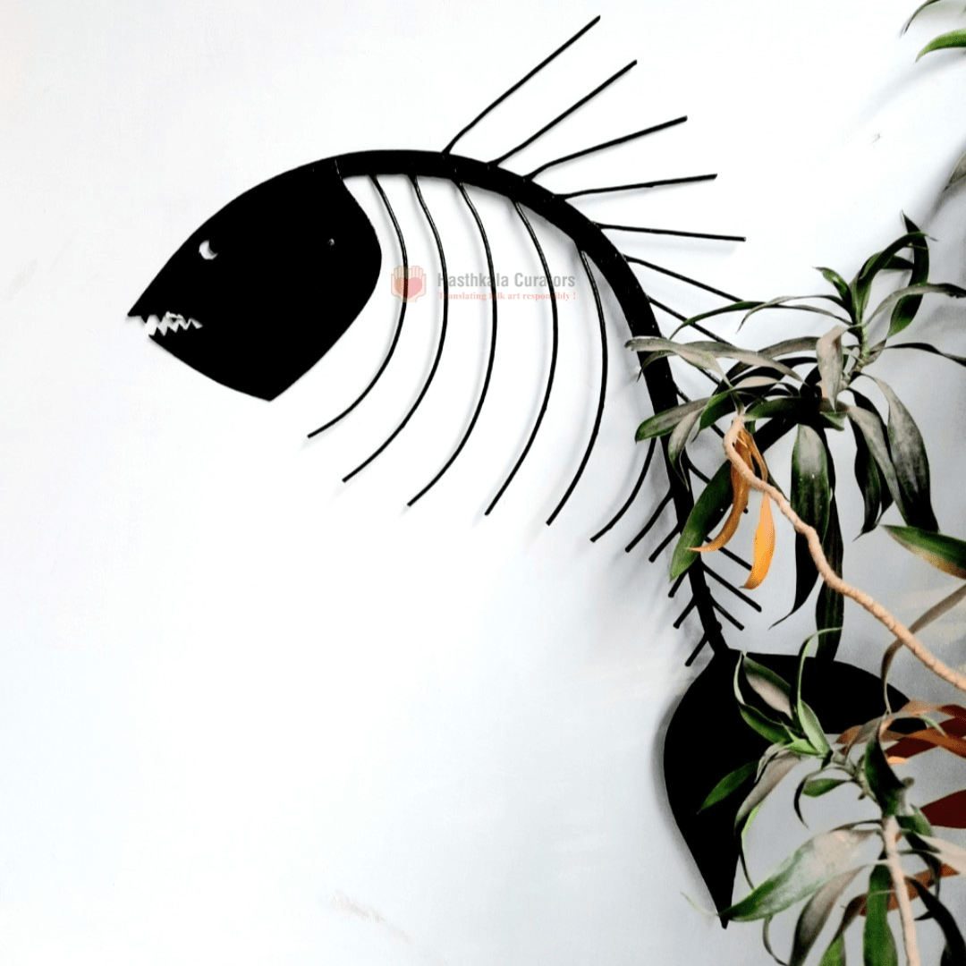 Exquisite Wrought Iron Wall Art Hasthkala