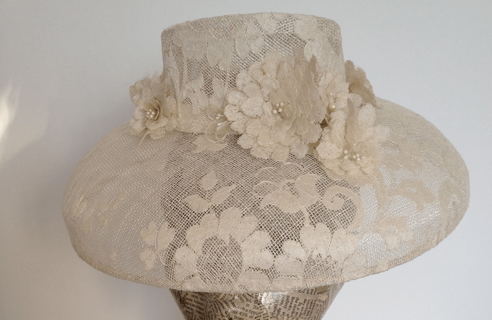 Lace Bridal Hat • HATalk