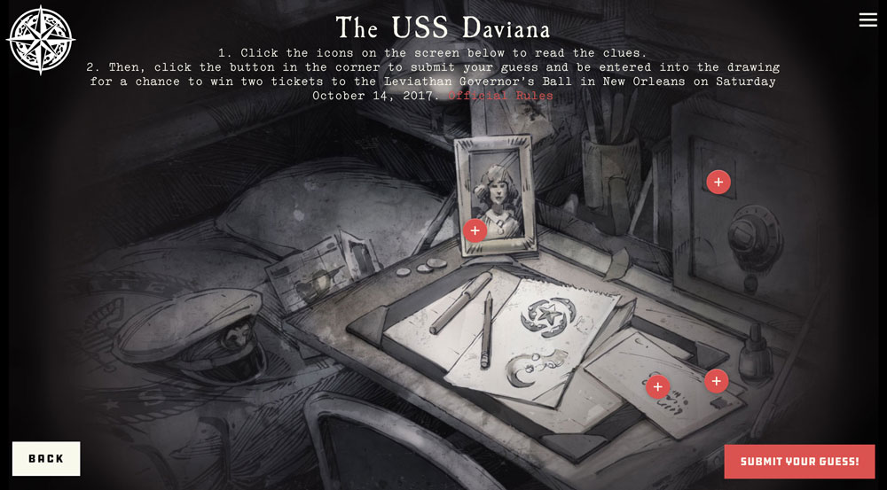 theHUNT for the Leviathan Hatchback Creative