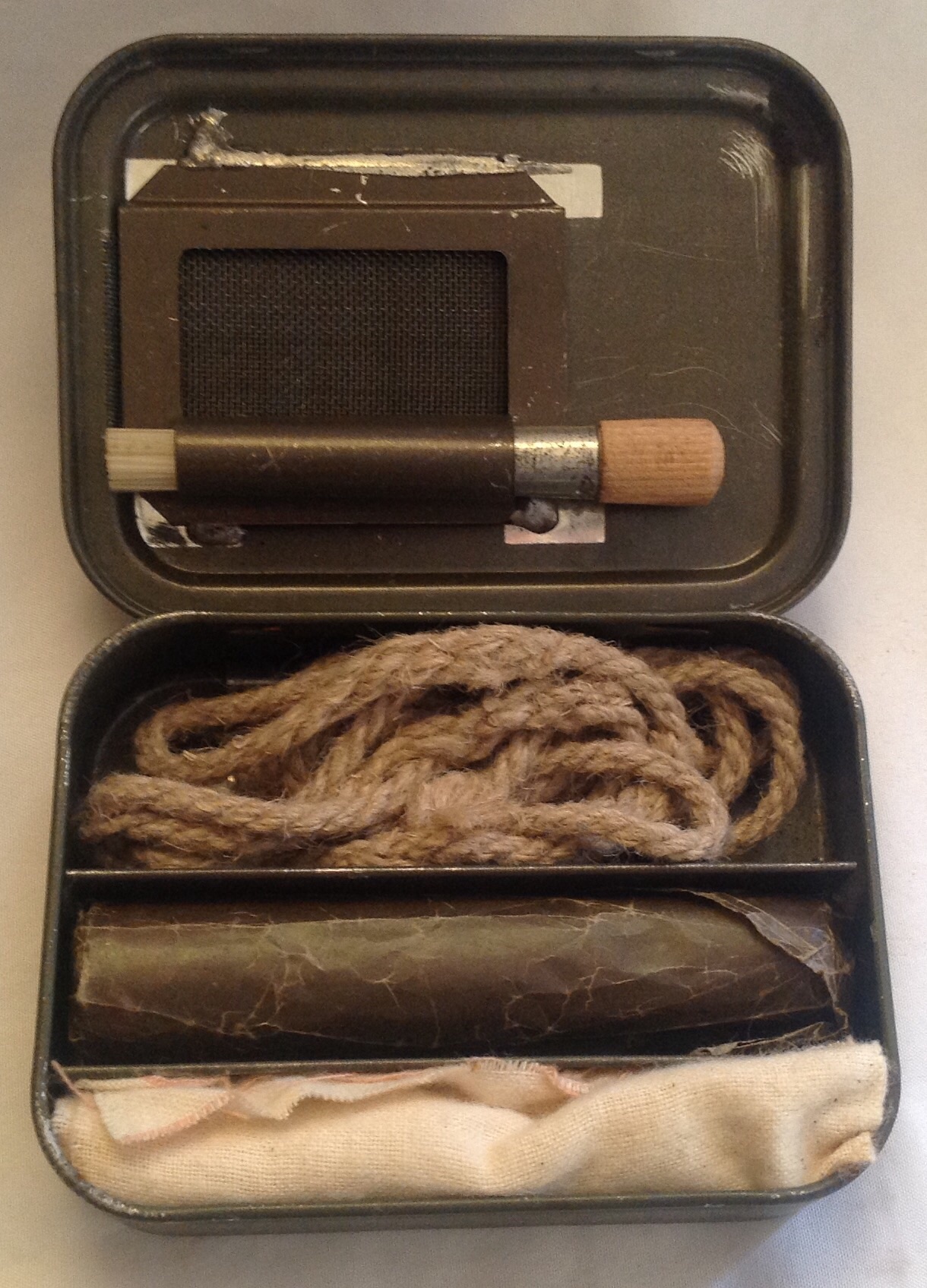 Lee Enfield Rifle Cleaning Kit Tales from the Supply Depot